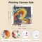 Cat with Sunflower Diamond Painting Kit for Adults – 5D Full Round Drill DIY Diamond Art for Beginners – Cute Gem Dot Craft Kit for Gift & Home Wall Decor – 12x12 Inch